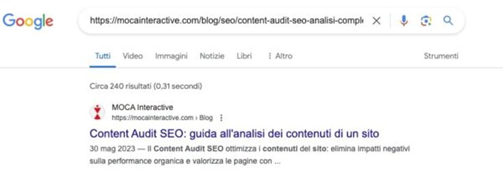 ricerca manuale google